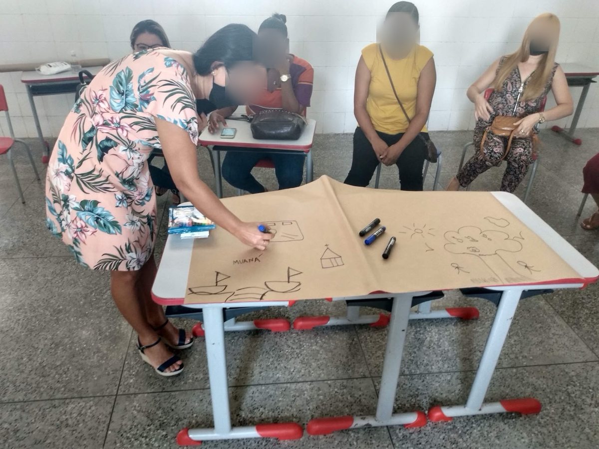 Group activity with local participants